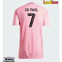 Inter Miami Rodrigo De Paul #7 Replica Home Shirt Ladies 2026-27 Short Sleeve